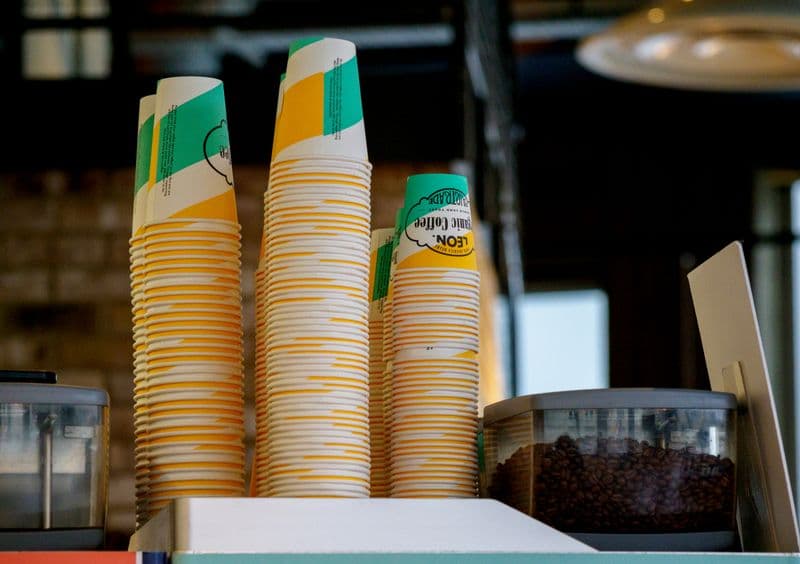 Custom printed paper cups